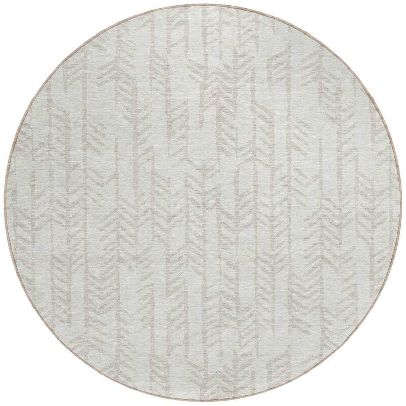 HomeRoots Tribal Transitional Rectangle Outdoor Rug