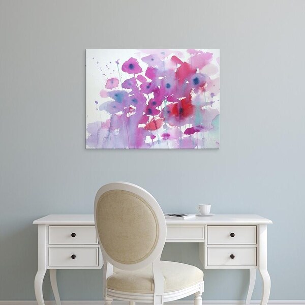 Easy Art Prints Karen Margulis's 'Roadside Meadow' Premium Canvas Art
