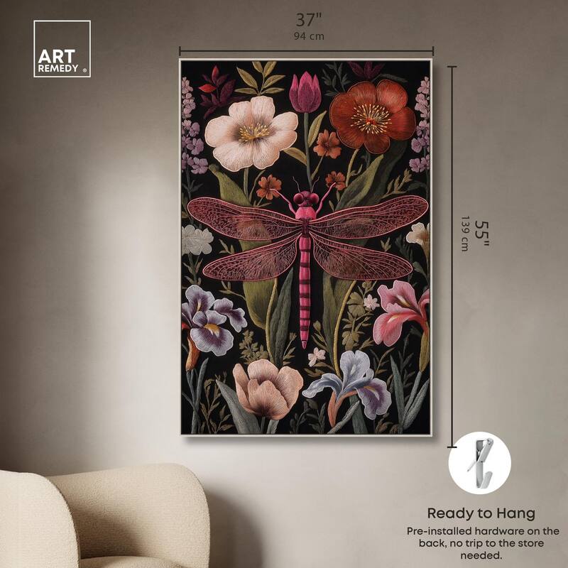 Ruby Reed Rider I Canvas by Art Remedy