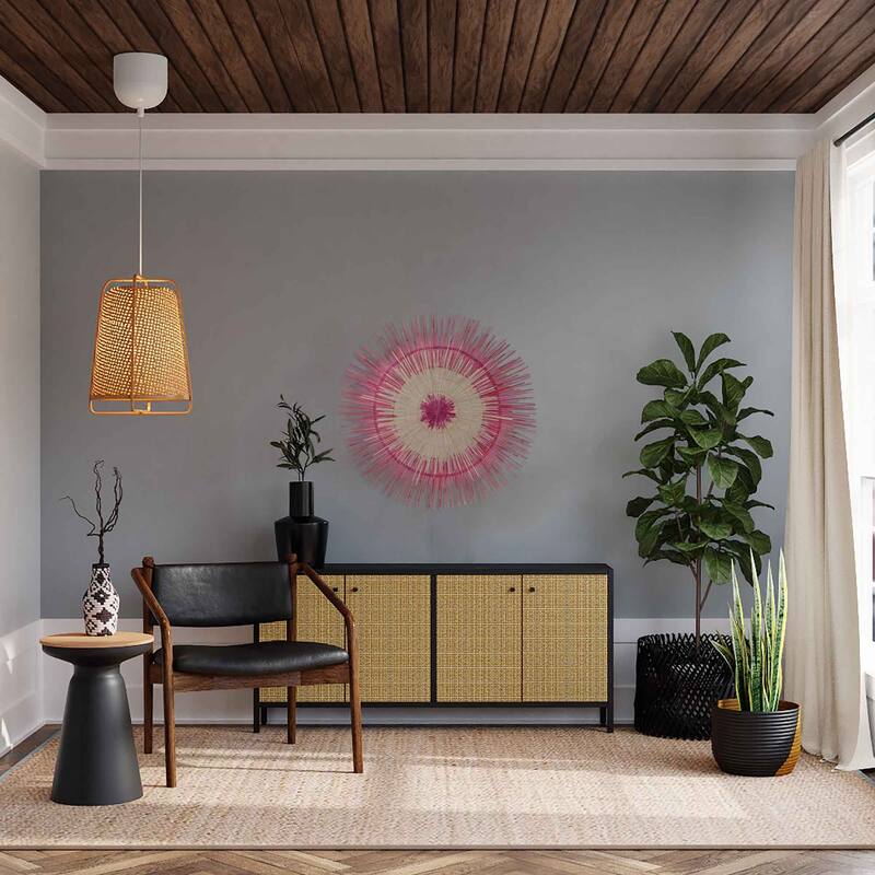 Global Crafts Medium 90cm Sun Circle Wall Decor - N/A