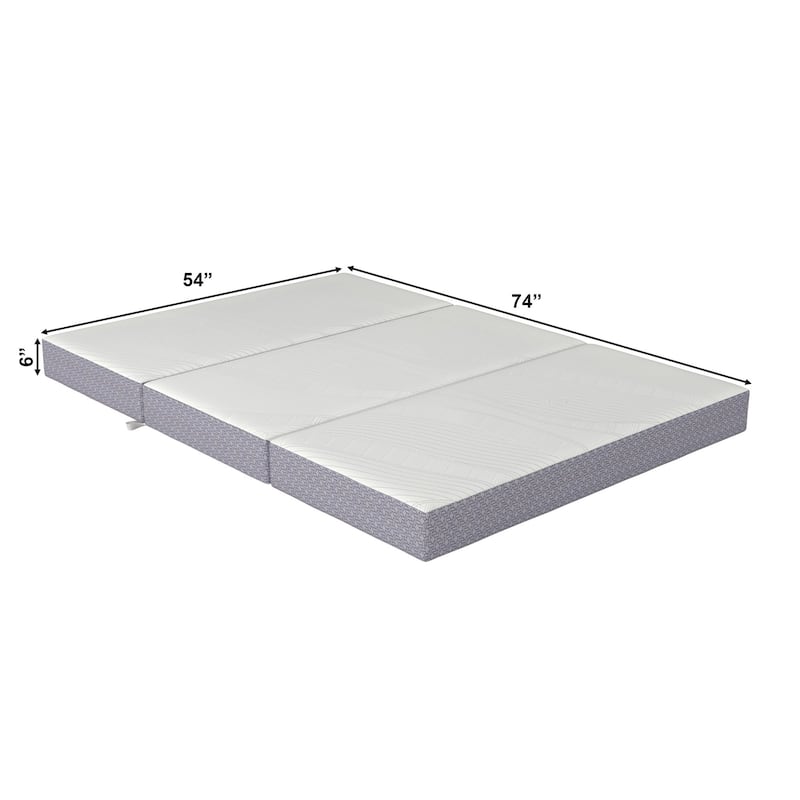AFI, CoolSoft Size 6" Memory Foam Folding Mattress