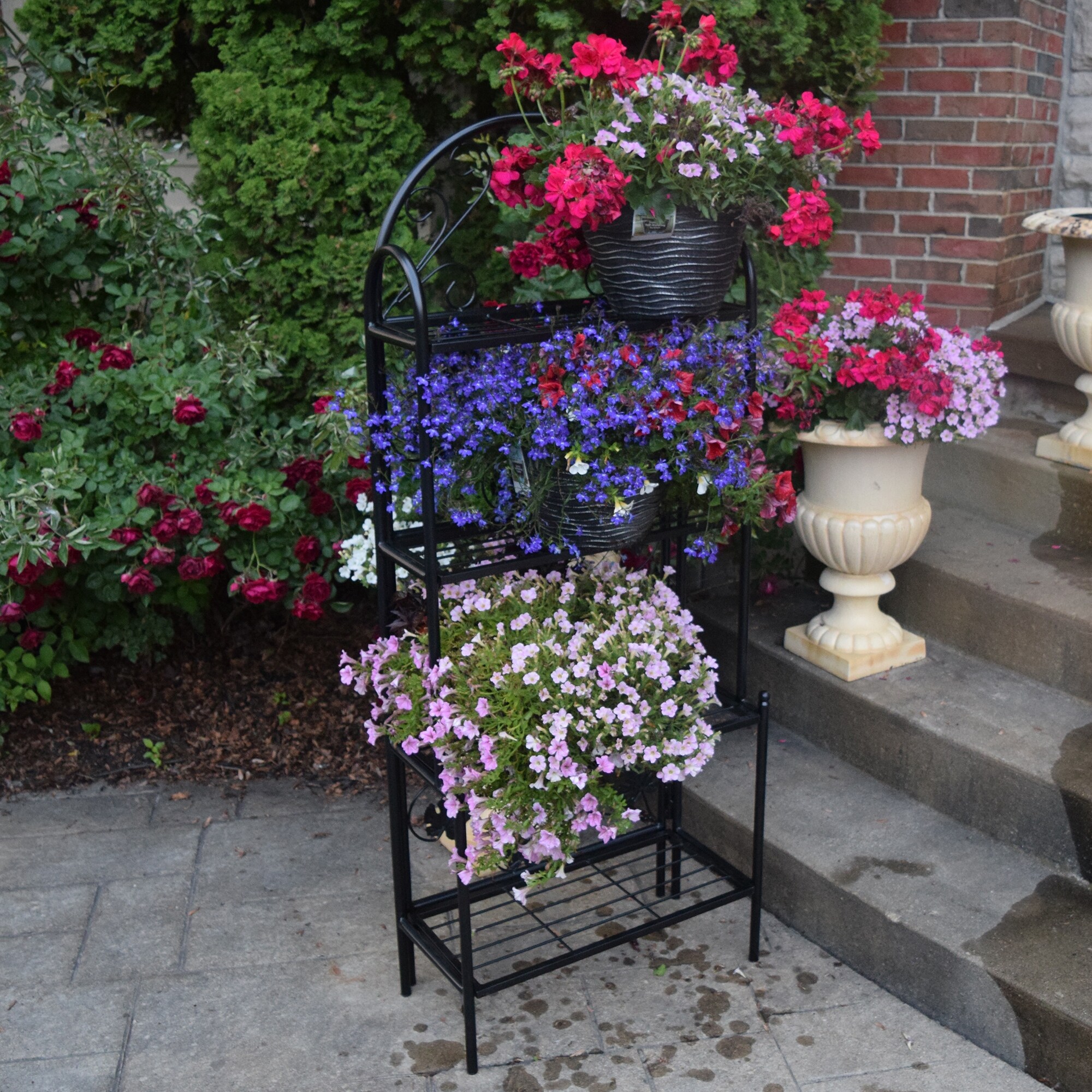 Plant stand bakers rack shop