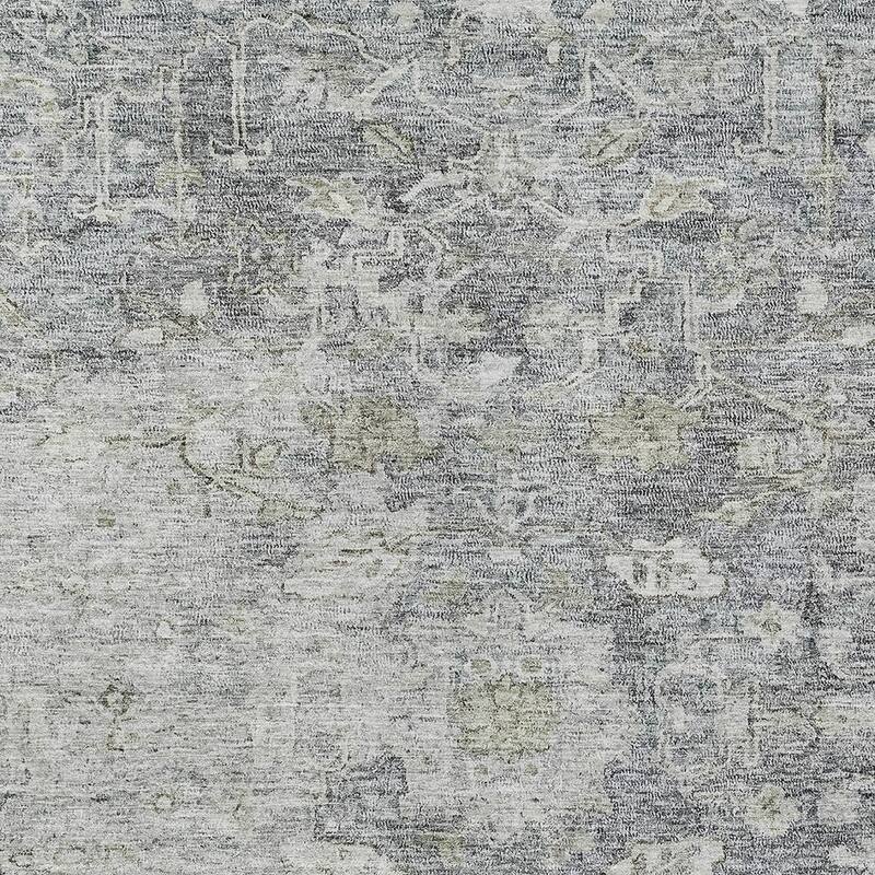 HomeRoots Oriental Traditional Rectangle Outdoor Rug