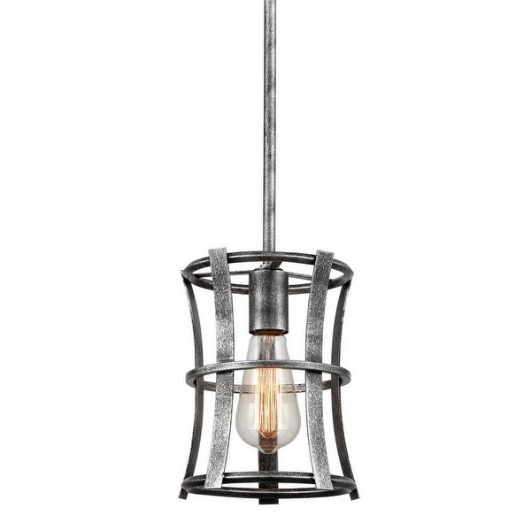 Silver Industrial Pendant Light silver vintage slanted hanging pendant lamp industrial pendant light
