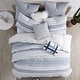 preview thumbnail 5 of 13, Cotton Textured Anahita 5-Piece Comforter Set with Decorative Pillows