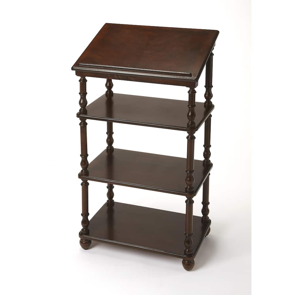 Alden 4-Tier Library Stand