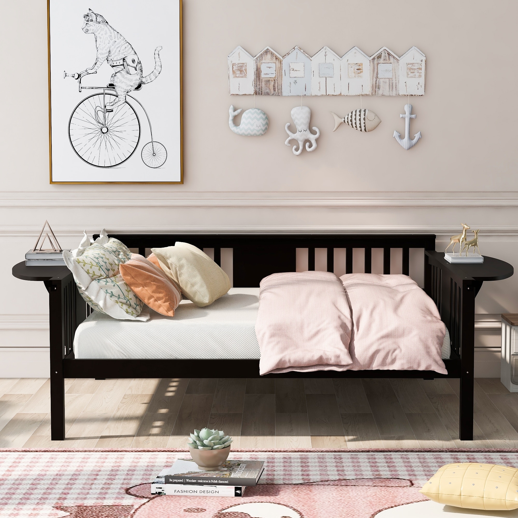 Folding cheap daybed frame
