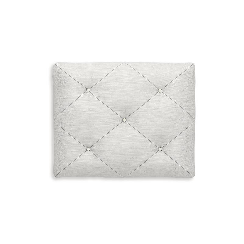 Signature Design by Ashley Trindura White Vanity Stool - 19"W x 16"D x 18"H