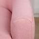 preview thumbnail 15 of 21, Qaba Kids Sofa Linen Fabric Wooden 2 Seat Armrest Children Chair Cozy