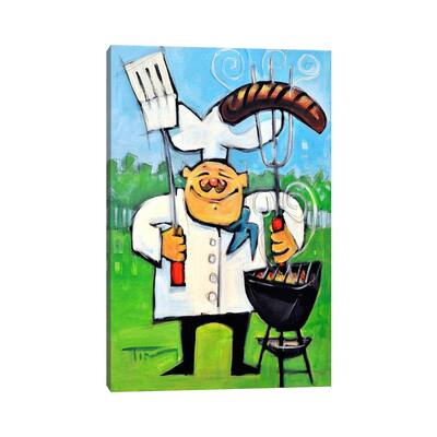 iCanvas "Backyard Bistro" by Tim Nyberg Canvas Print