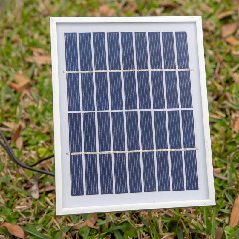 Kenroy Home Frost 3-Tier Solar Floor Fountain - Sandstone