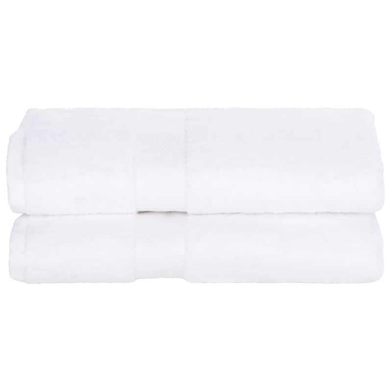 SAFAVIEH Plush Bath Towel (Set of 2) - 27" W x 54" H