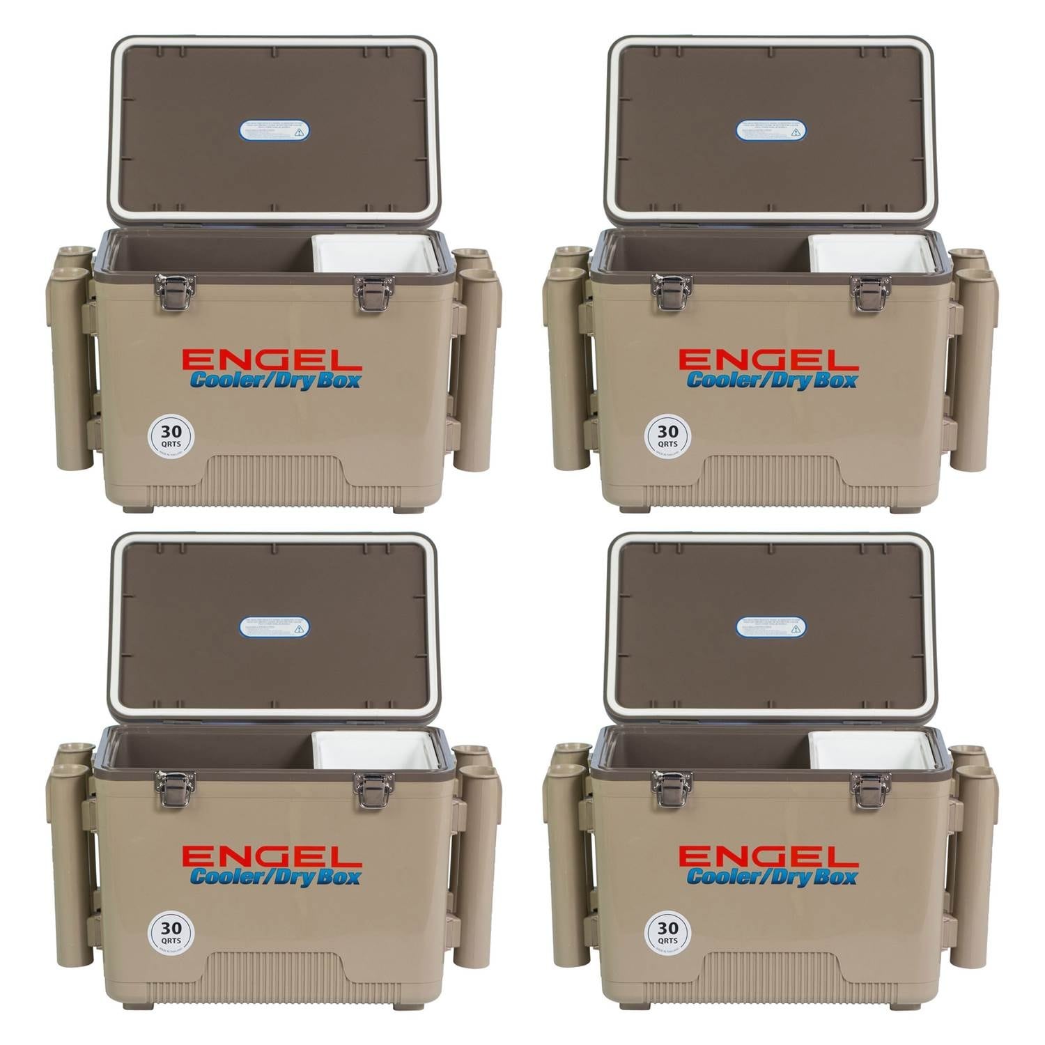 Engel Coolers 30 Quart Leak Proof Insulated Drybox with 4 Rod