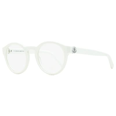 Moncler Unisex Oval Eyeglasses - Lens Width: 49 mm, Lens Height: 46 mm