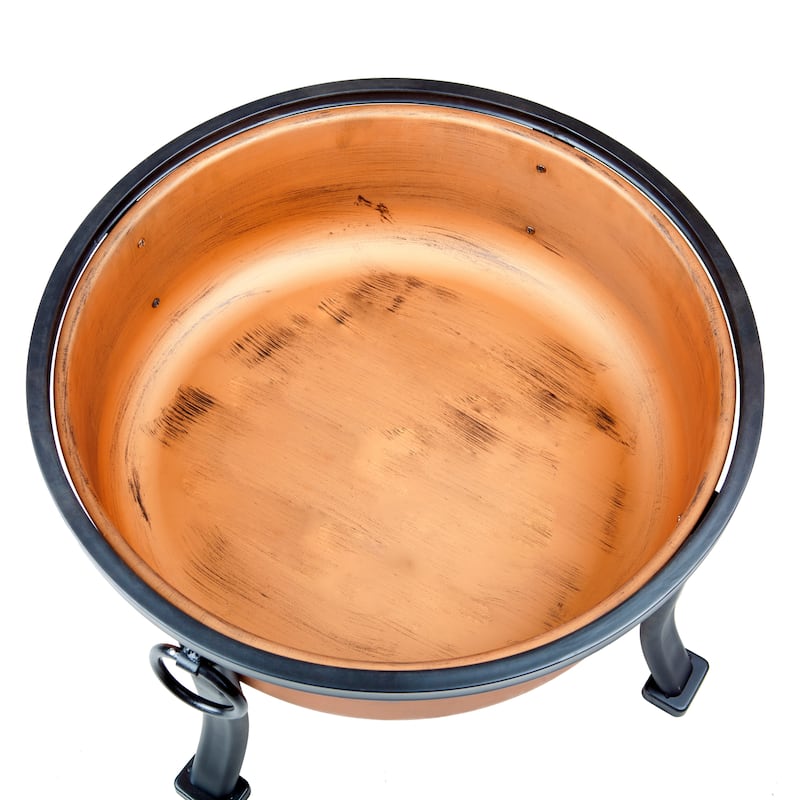 Welan Wood Burning Fire Pit by Havenside Home