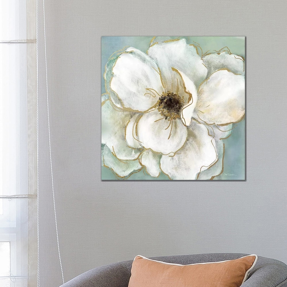iCanvas "Soft Teal Splendor II" by Carol Robinson Canvas Print