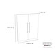 preview thumbnail 7 of 12, ClosetMaid SuiteSymphony Modern 25-Inch Wide Door Pair