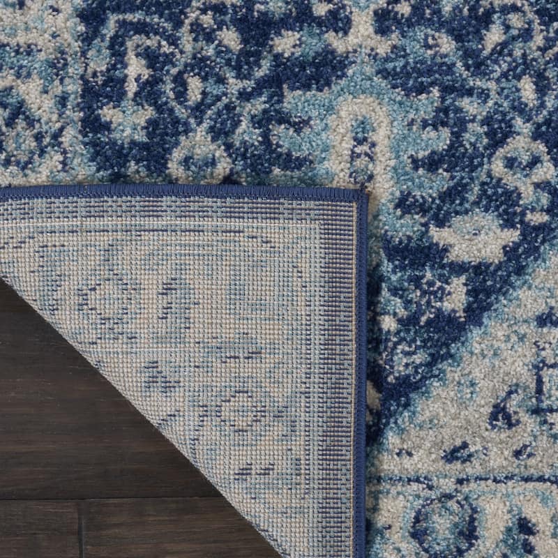 HomeRootsFloral Medallion Transitional Rectangle Area Rug - 48' X '24' X '0.5