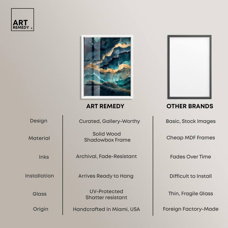 Power Edge I Shadowbox by Art Remedy