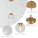 Modern Glass Mini Pendant Lights Brass Gold Kitchen Island Ceiling Lights
