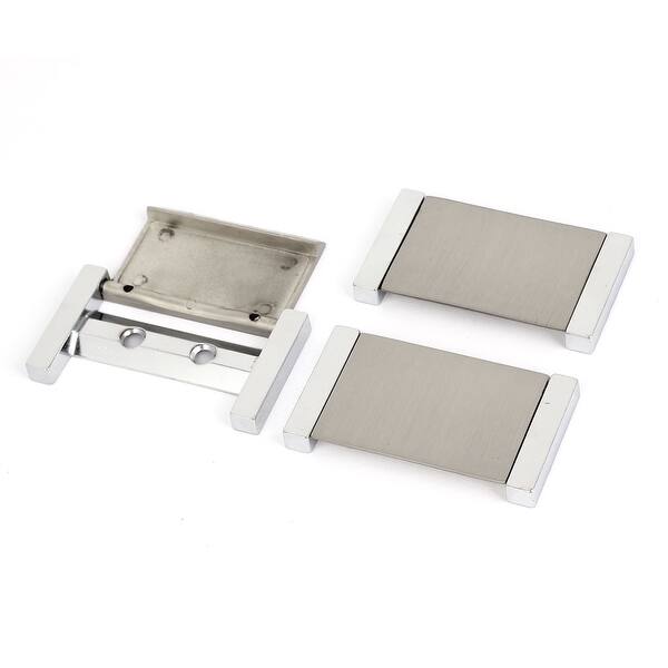 Unique Bargains 3pcs Cupboard Door Drawer Rectangle Shape Pull