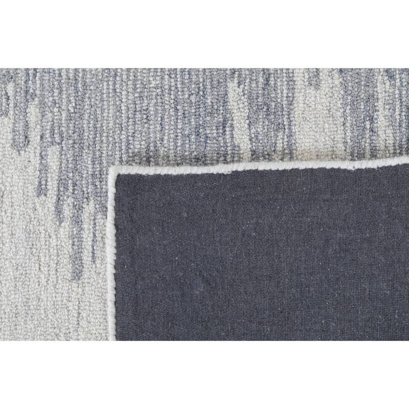 Terra by Obeetee Dusk Glacier Gray Rug