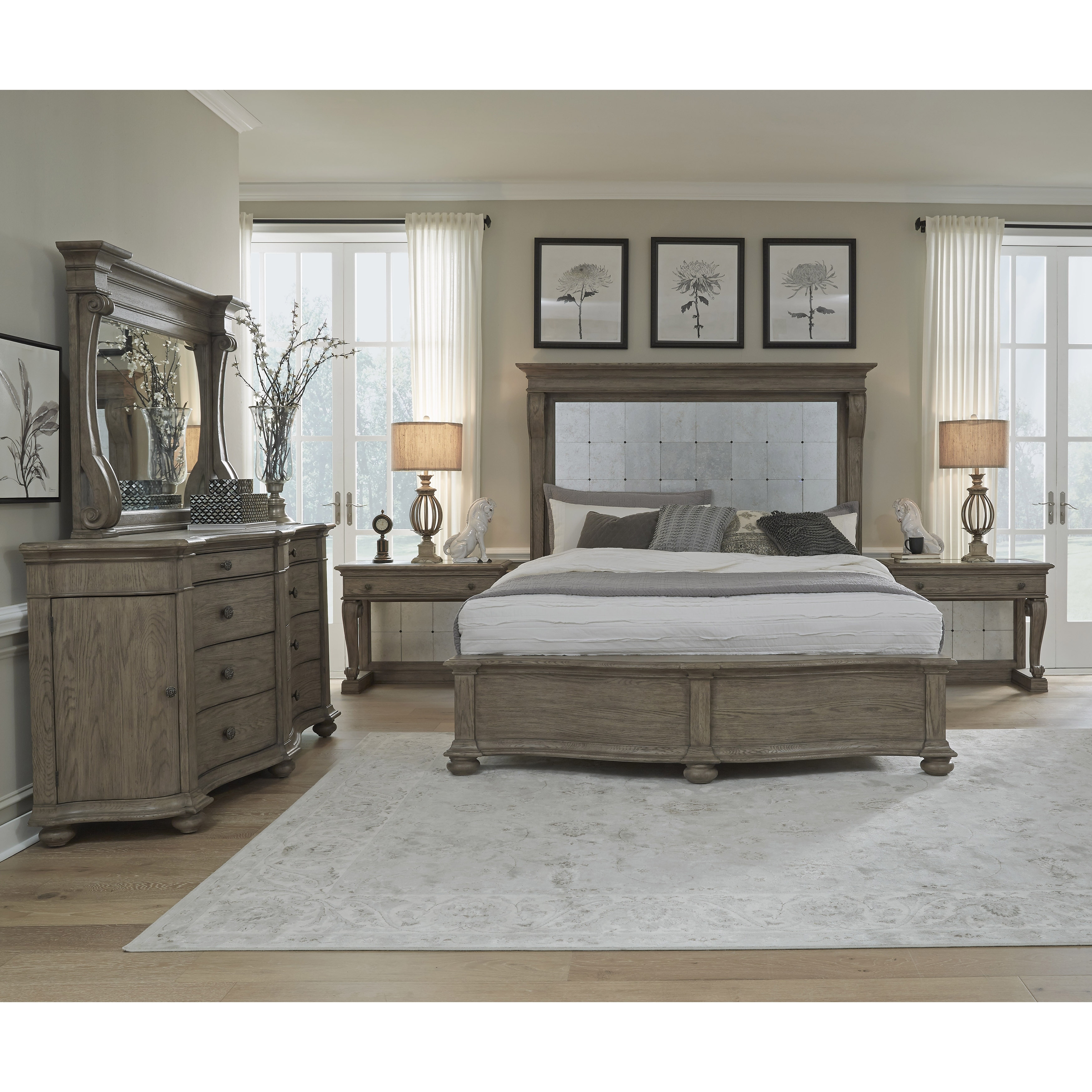 Chloe Collection Panel Bed
