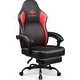 preview thumbnail 2 of 29, Bossin Gaming Chairs with Footrest, Big and Tall Chair 400 Capacity, Racing Style Computer Chair with Ergonomic Lumbar Support Red