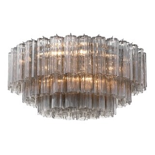 Crystorama Lighting Group ADD-331-SM Addis 16 Light 32" Wide Flush