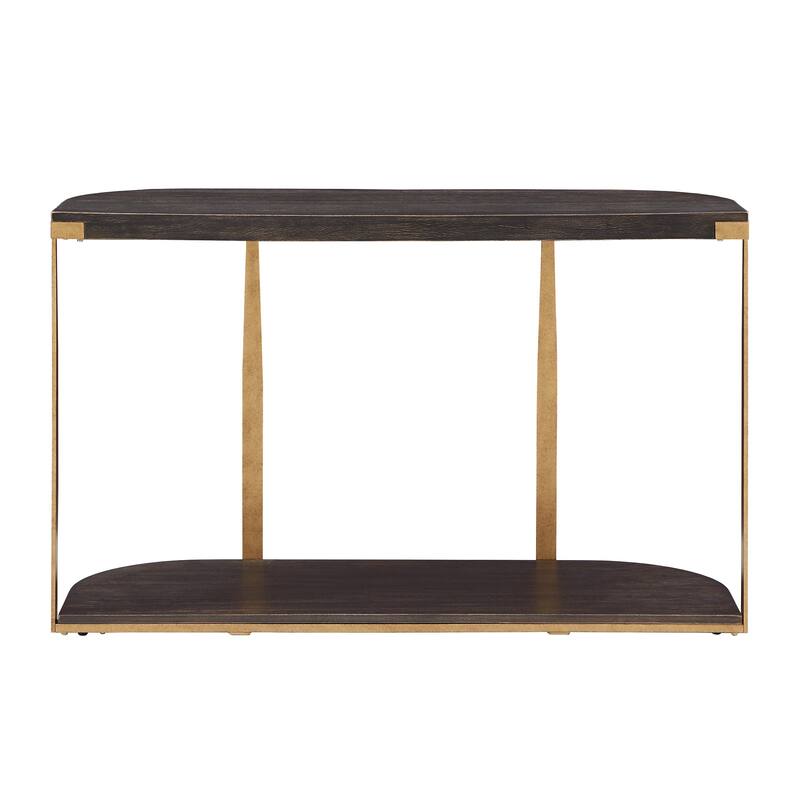 Jensen Wood and Metal T-Brace Tables by iNSPIRE Q Artisan
