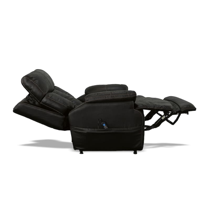 Clive Power Lift Recliner with Power Headrest & Lumbar by Flexsteel
