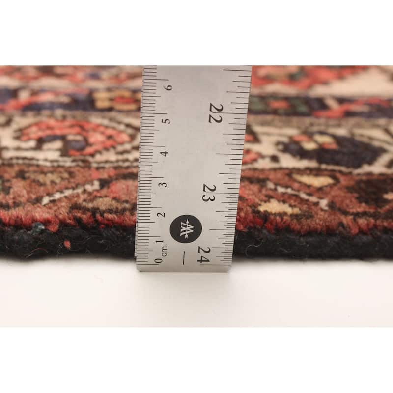 ECARPETGALLERY Hand-knotted Andelz Red Wool Rug - 3'2 x 9'10