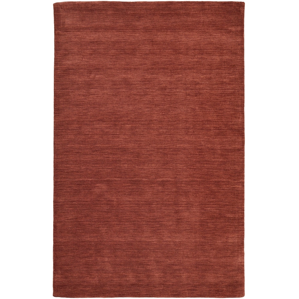 Grand Bazaar Celano Hand Woven Solid Modern Area Rug