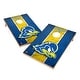 preview thumbnail 1 of 4, Vintage Delaware Blue Hens 2x4 Tailgate Cornhole Boards Include Carrying Case