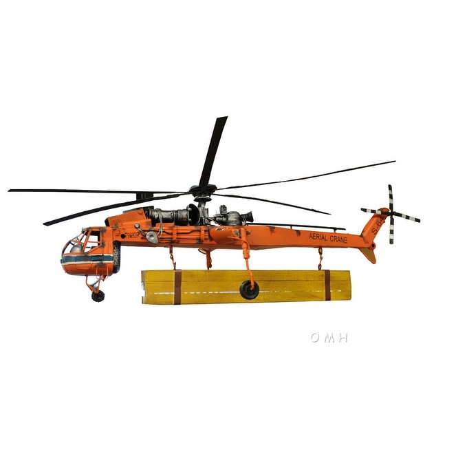Model Aerial Crane Lifting Helicopter On Sale Bed Bath