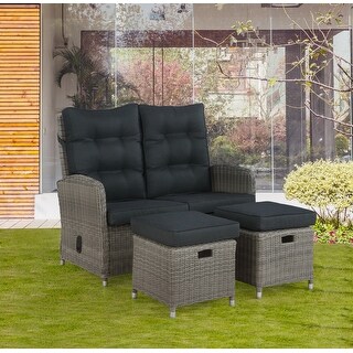 Rattan garden furniture new arrivals lounge siena grey
