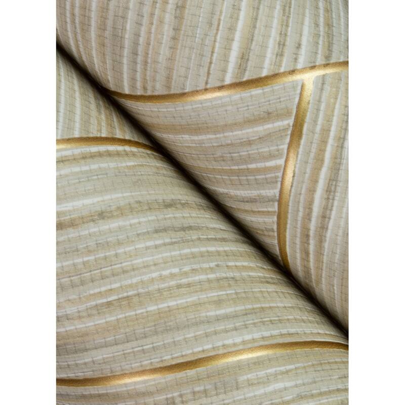 Advantage Ember Taupe Geometric Basketweave Wallpaper