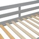 preview thumbnail 15 of 13, Functional Wood Bunk Bed with Maximized space, Solid Construction and Build-in Ladder, Grey