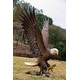 preview thumbnail 1 of 6, Large Flying Eagle Statue