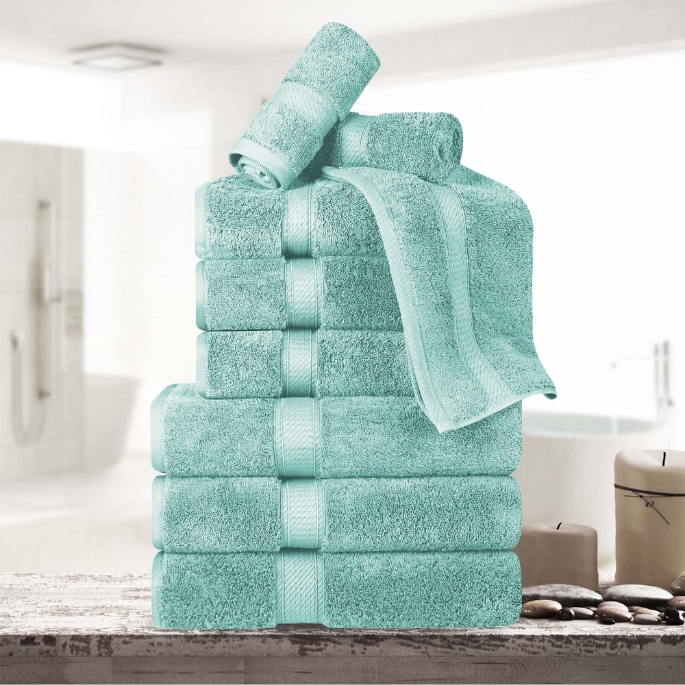 ATEN Homeware Luxury Egyptian Cotton Bath Towels Extra Large - 500 GSM 3  Pieces of 26x54 Inches Bath Sheets - Highly Absorbent and Quick Dry Towel  Set