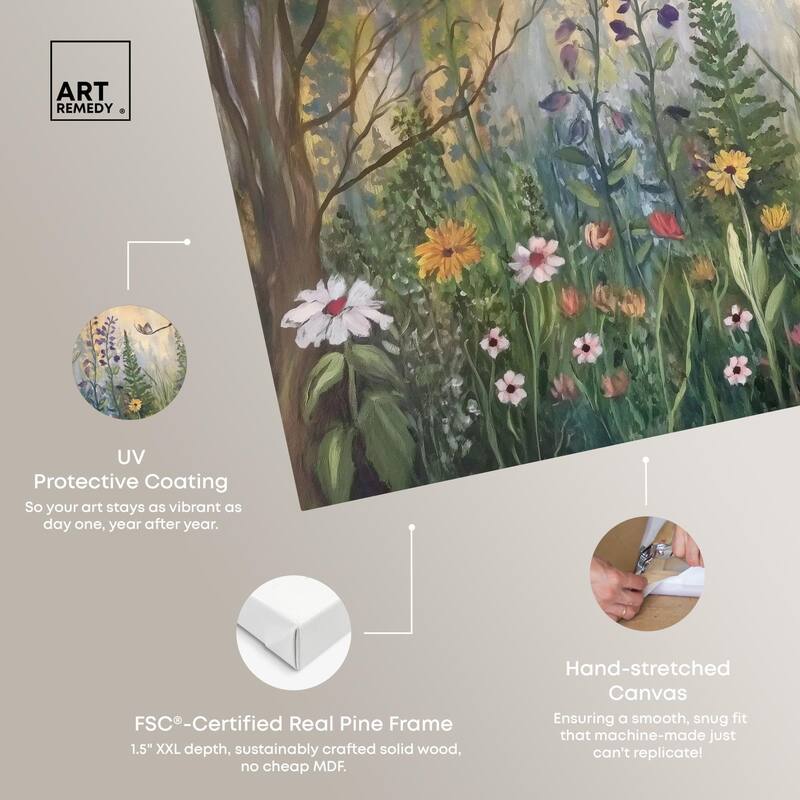 Daisy Dawn I Canvas by Art Remedy, Gallery Wrapped