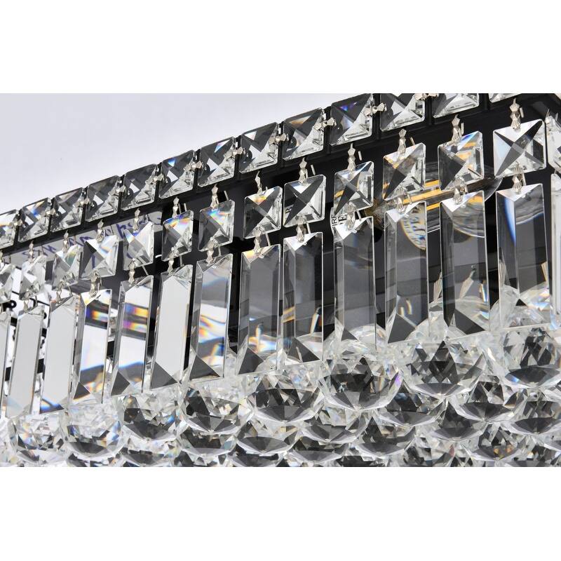 Somette Lausanne 6-light 16-inch Flush-Mount Chandelier - 16 Inch