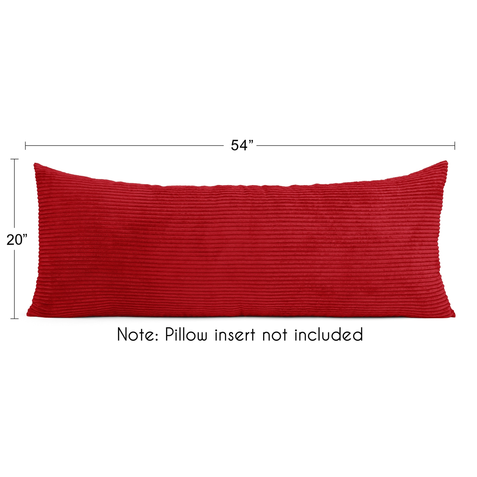 Sweet Jojo Designs Burgundy Red Unisex Boy Girl Body Pillow Case Pillow Not Included Solid Striped Corduroy Textured Minimalist Bed Bath Beyond 38339173