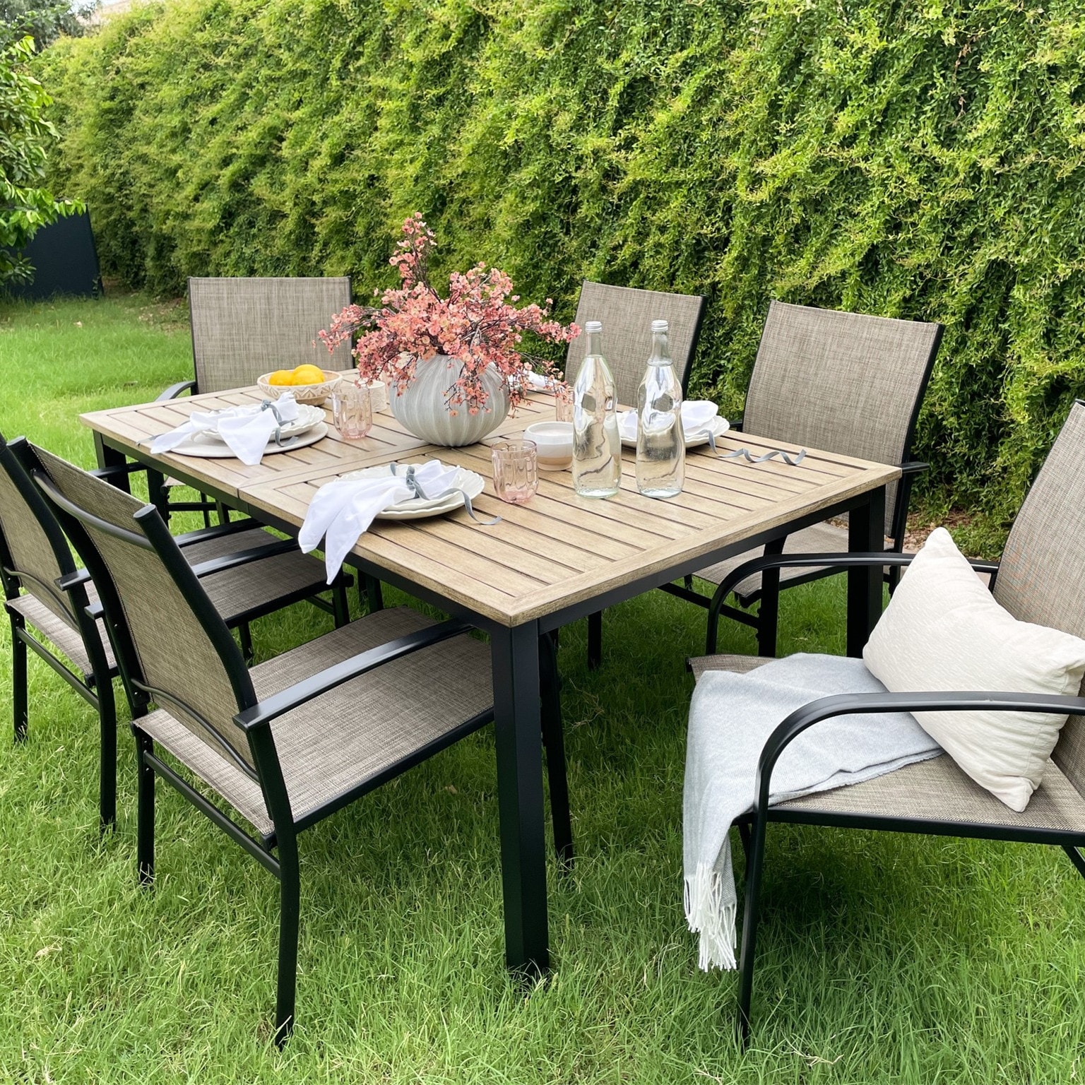 48 inch rectangle outdoor dining table outlet