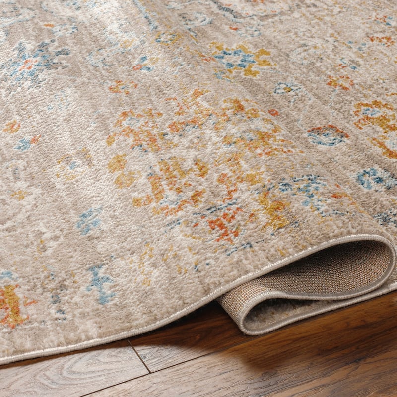 Livabliss Pertek Vintage Classic Floral Area Rug