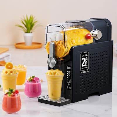 6 Pre-set Modes Slushie Machine Self-Cleaning Professional Frozen Drink Maker, No Ice Needed