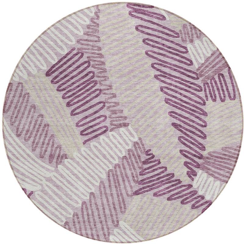 HomeRoots Floral Transitional Rectangle Outdoor Rug