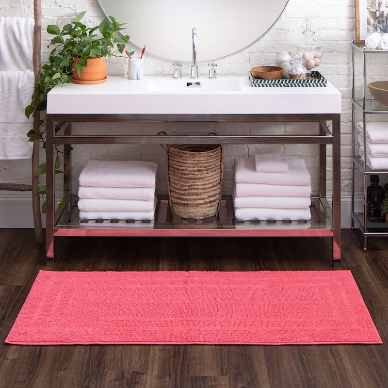 Mohawk Home Washable Cotton Reversible Bath Rug