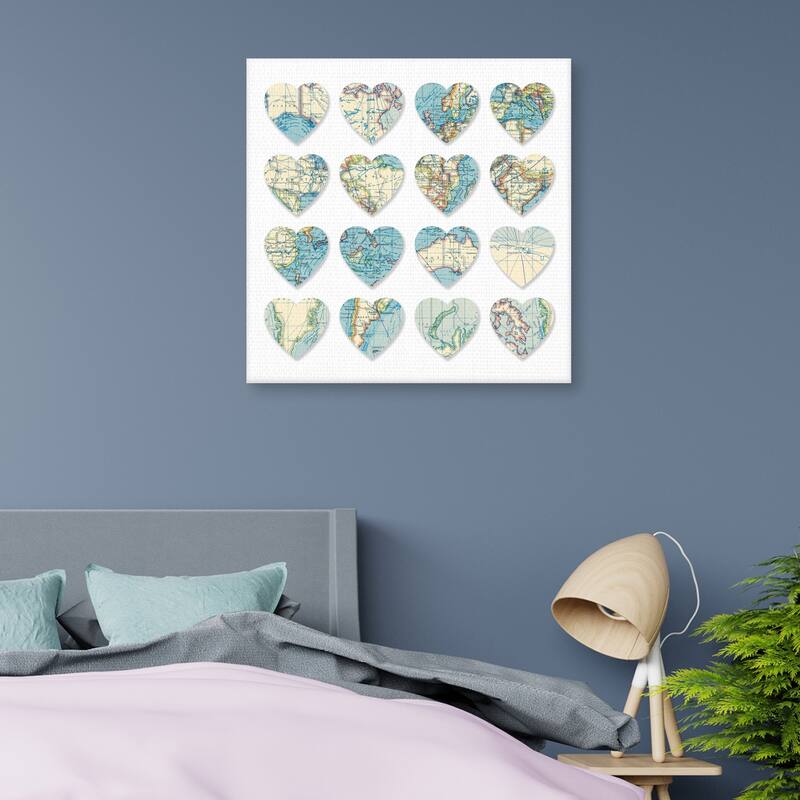 Love the World II by Sasha Blake Canvas Art Print by Sasha Blake Canvas Art Print