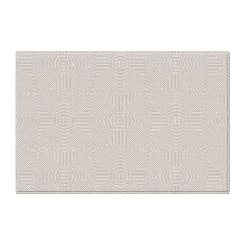 Arches Beige & Nordic Playmat - 82.5in L X 55in W